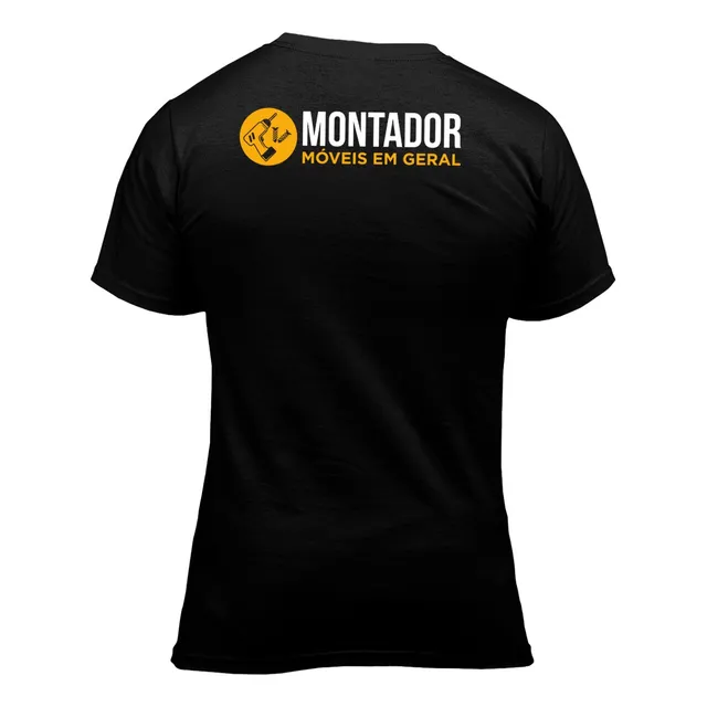 Camiseta Masculina Montador De Móveis Uniforme Profissional