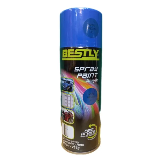 Spray Acrilico Azul Bestly 