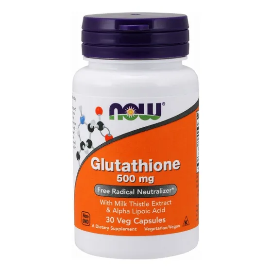 30 Cápsulas Vegetarianas De Glutatión De Supplement Now Food