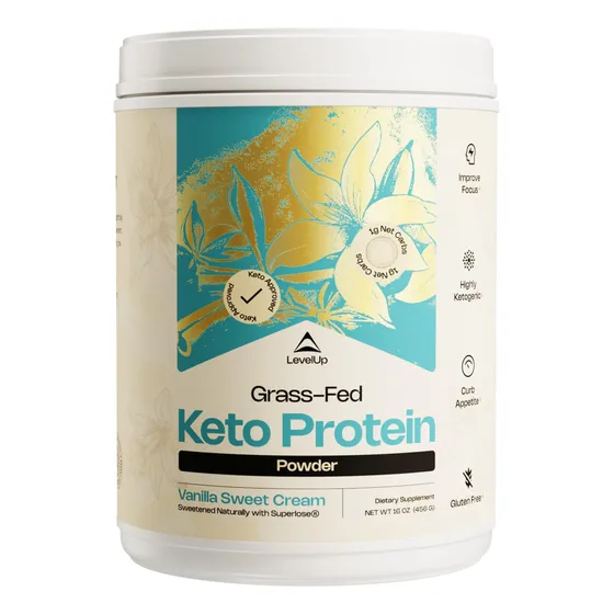 Proteína En Polvo Levelup, Aceite De Colágeno C8 Mct De Anim