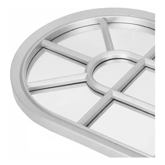 Espejo De Pared Colgante Decorativo Estilo Ventana 71x36cm 