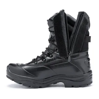 Botas Militar Acero Original Couro Tiger PrĂł Com Ziper Preto Botas Militar Acero Original Couro Tiger PrĂł Com Ziper Preto