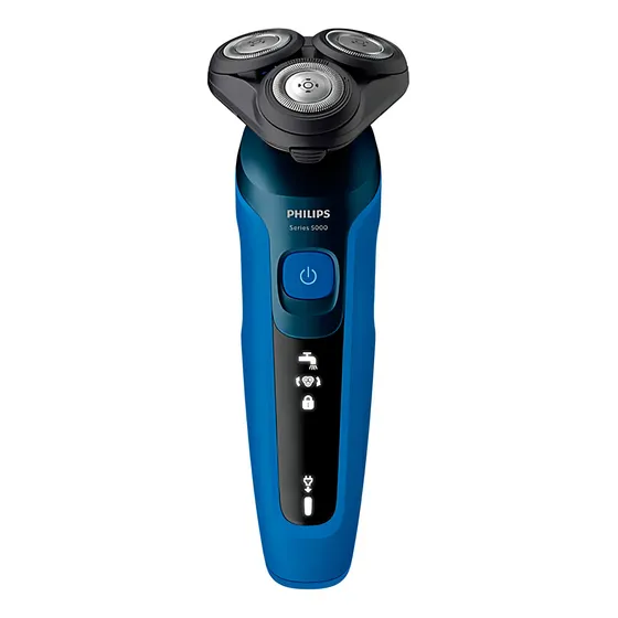Afeitadora Philips S5466/03 Para Uso En Seco Y Húmedo Color Azul