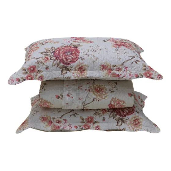 Cobre Leito King Size Colcha Cocha De Cama Dupla Face Percal