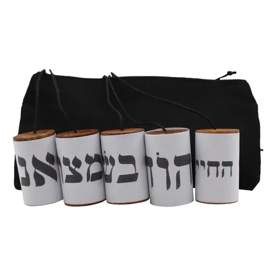 Pêndulo Cabalistico (hebreu) - Kit Cor Natural