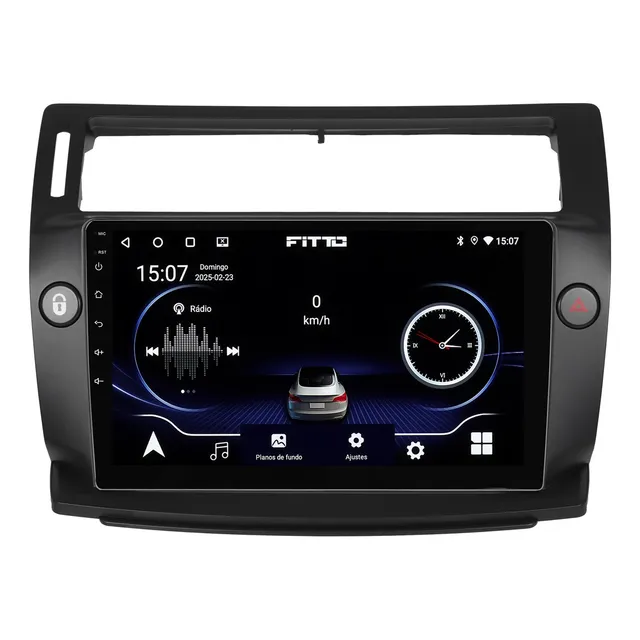 Multimidia Citroen C4 Hatch Pallas Android Auto Carplay 9p