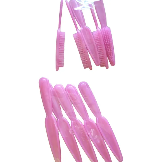Set 10 Cepillos Rosados Para Todo Tipo De Muñecas Y Barbies