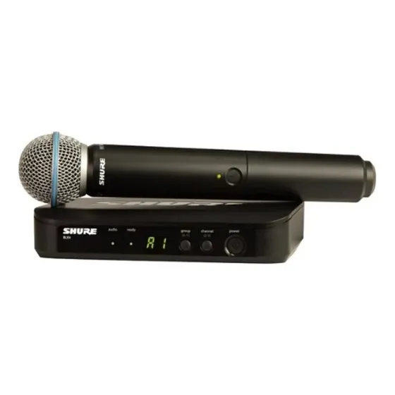 Shure Blx24/b58 Sistema Vocal Sem Fio Com Microfone Beta 58a
