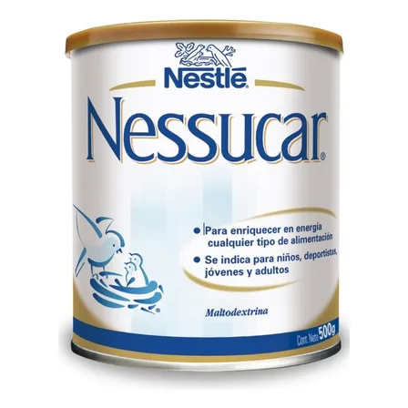 Leche de fórmula en polvo Nestlé Nessucar en lata de 1 de 500g