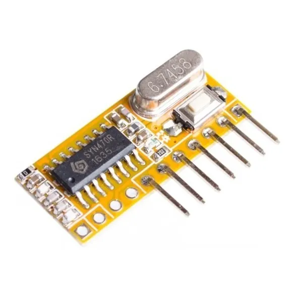 Receptor Control Radiofrecuencia 433mhz Rxc6 4 Canales 5v