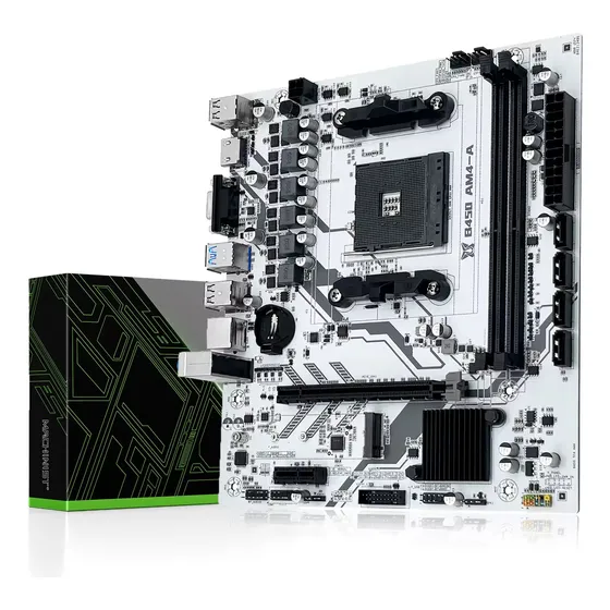 Tarjeta Madre B450 Am4 M-atx Machinist