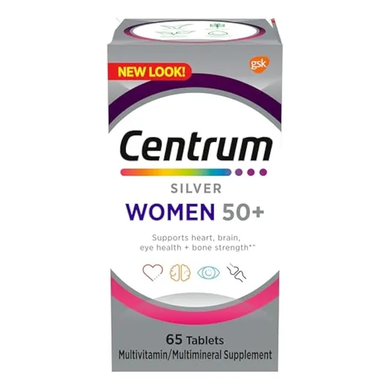Multivitamínico Centrum Silver Para Mujeres 50
