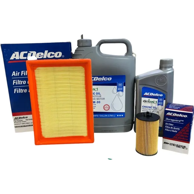Kit Cambio Aceite Chevrolet Sonic 5w30 + 2 Filtros