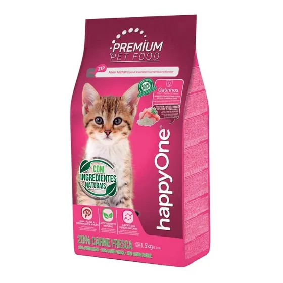 Happy One Premium Gatitos 1.5kg - Alimento Para Gatitos 