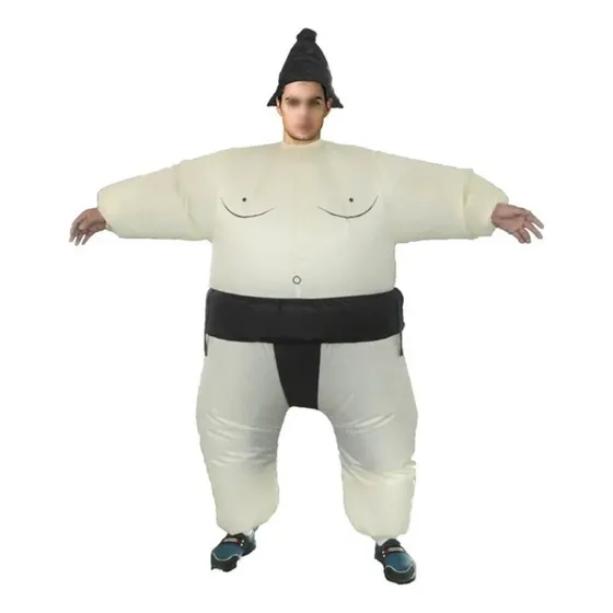Traje Disfraz Inflable Disfraces Hinchable Luchador De Sumo