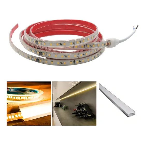 Fita Led 127v Direta 14w 120l Ip65 1 Metro + Conector Top Cor Da Luz 127v Branco Neutro