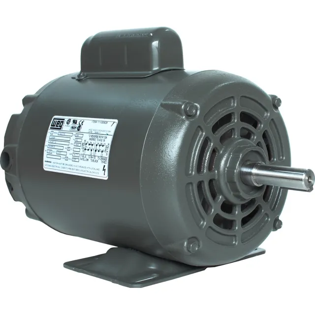 Motor Electrico Weg 1hp 3500rpm Ip21 110/220v Monofasico