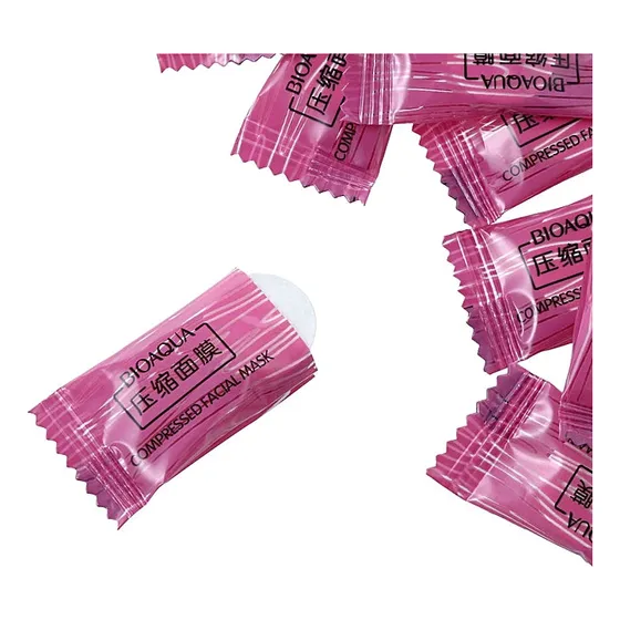 Paquete De 100 Mascarillas Comprimidas Facial