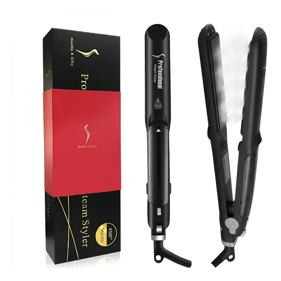 Vapor Profesional Cerámica Plancha Vapor Styler Alisadores P