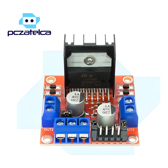 L298 Controlador De Motor Puente H Doble Modulo Driver L298n