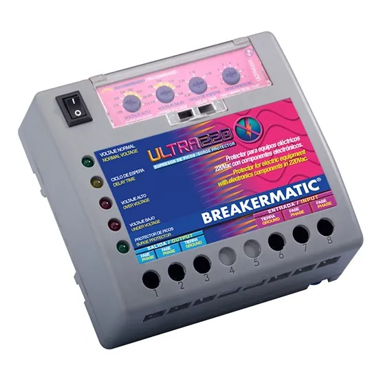 Protector De Aire 220v Con Supresor De Picos Breakermatic 