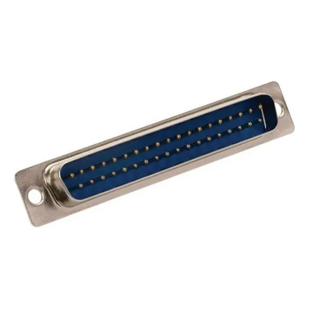 5 Piezas Conector Plug Db37 Macho Para Soldar Sin Cubierta