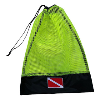 Bolsa De Malla De Almacenamiento Para Buceo Amarillo Bolsa De Malla De Almacenamiento Para Buceo Amarillo