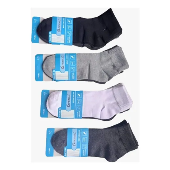 Calcetines Tobilleros 12 Pares Unisex, Medias. Pack Docena
