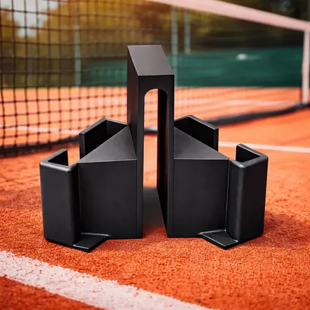 Suporte Duplo Para Celular Rede Para Filmar Tenis/beach