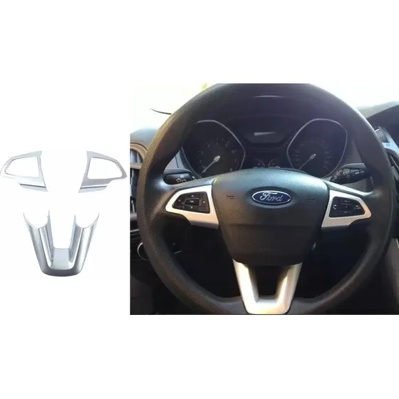 Apliques De Volante Ford Focus 3  Kuga  Ecosport 3 Piezas