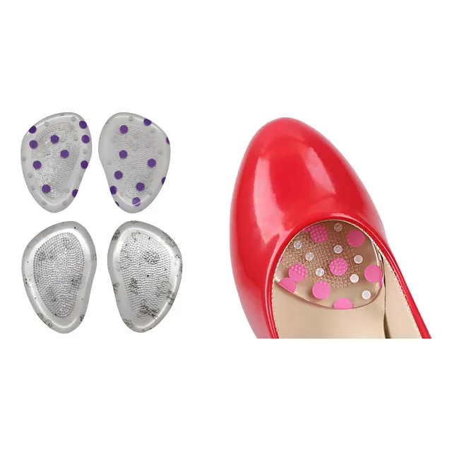 2 Puntera Plantilla Protector Gel Zapato Tacón Zapatilla