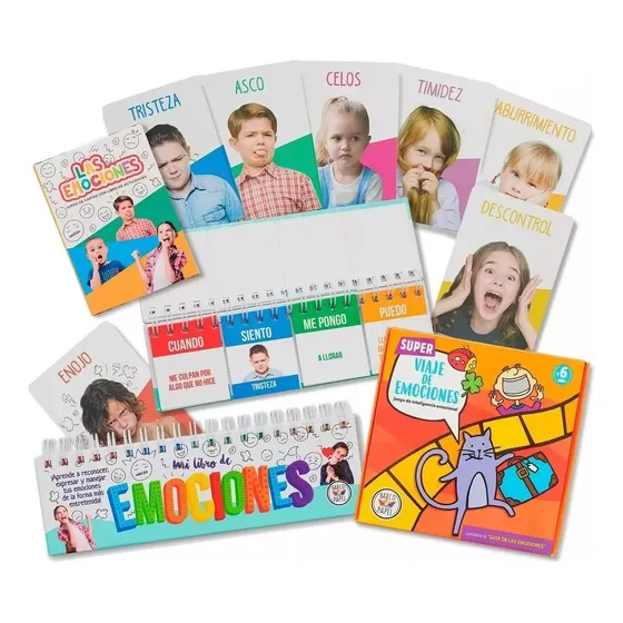 Combo X3 Juegos Terapeuticos Para Trabajar Las Emociones