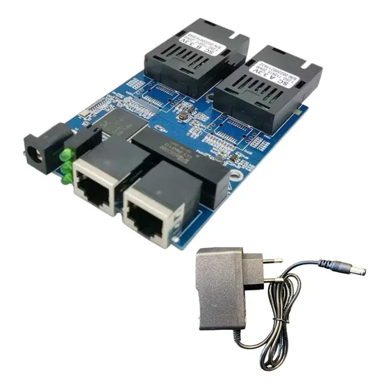 Switch Placa Rede Metro Giga Gigabit 1000mb Gbic A B-2p Rj45