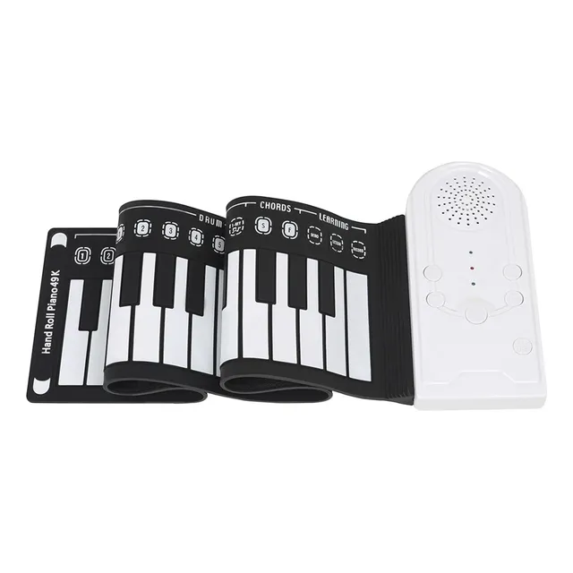 * 49keys Teclado Electrónico Flexible Rollo De Mano De
