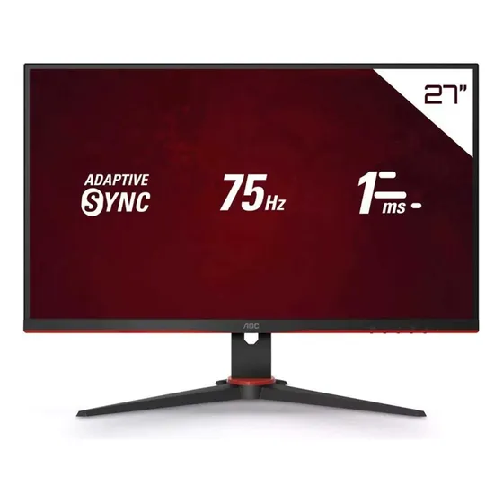 Monitor Gamer Aoc Sniper 27  Fhd Modo Mira 75hz 1ms 27g2he5