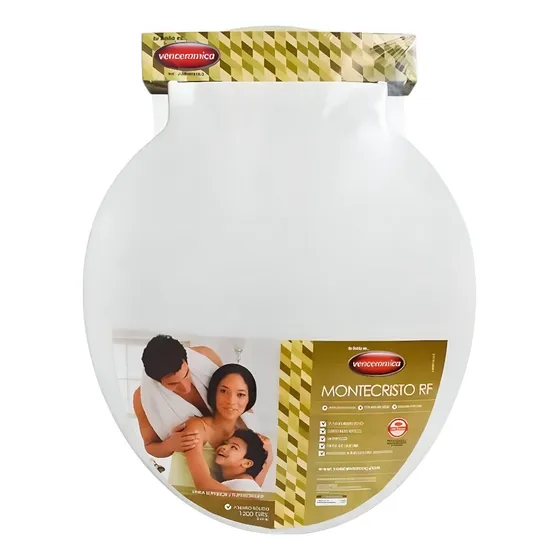 Tapa Asiento De Poceta Ovalado Blanco Montecrist Venceramica