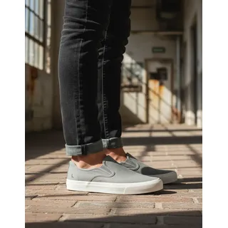 Tenis Reserva Mobi Masculino Slip On Iate Calce Fácil