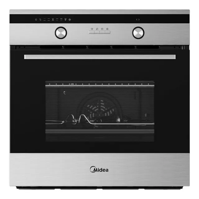 Horno Empotrado Eléctrico 82l Midea Mbog2ba-90ecbs Color Grey