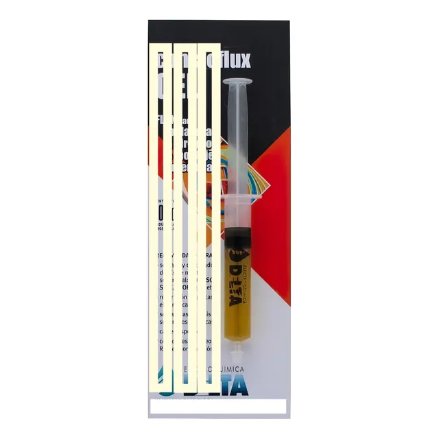  Flux Gel Contacflux Soldadura Jeringa Delta 10cc Smd -pdiy-