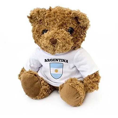Nuevo - Argentina Bandera Oso De Peluche - Lindo Y Nex8a