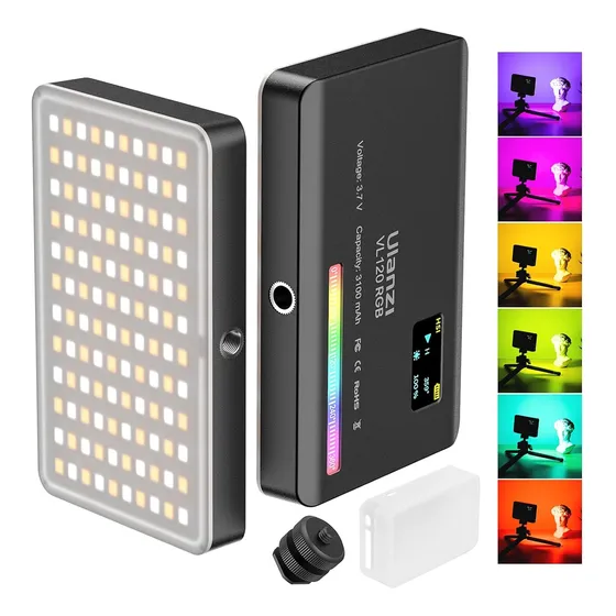 Panel De Luz Led Para Fotografía Y Grabación Ulanzi Vl120rgb