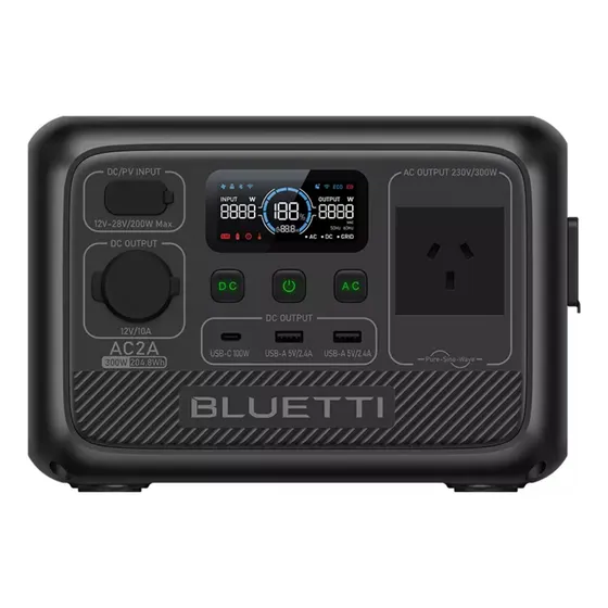 Estación De Energía Portátil Bluetti Ac2a 300w - Open Box