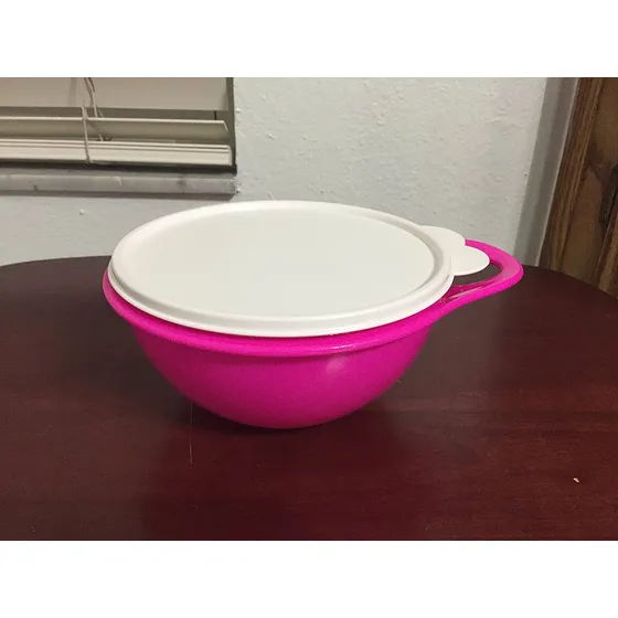 6 Taza Thatsa Mini Bowl Electrico Color Rosa Nieve Blanco