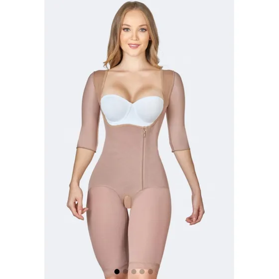Faja Postquirúrgica,dama, Moldeadora,mangas,colombiana,