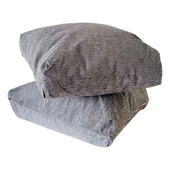 Almohadones 50x70x10 De Chenille Sillon Respaldo