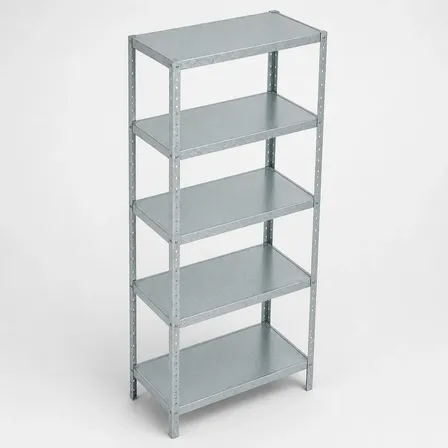 Estante Prateleira De Aço Organizador 90cm Mult Equipamentos 198x90x22 5 Prateleiras