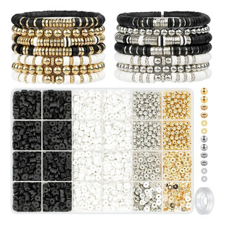Beads Pulseras Kit Hacer Perlas Metales Bricolaje Cuentas Beads Pulseras Kit Hacer Perlas Metales Bricolaje Cuentas
