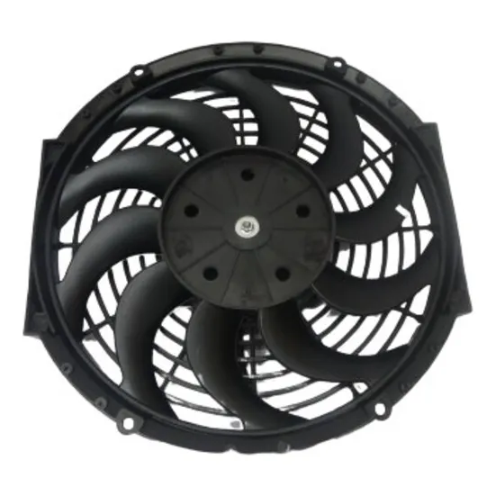 Electro Ventilador Universal 12 Aspa Helicoidal 12v 80w