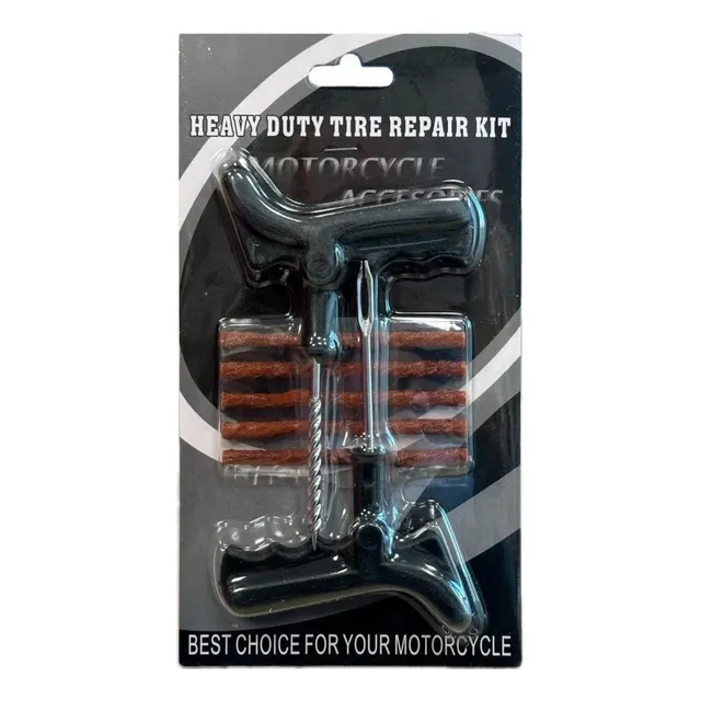 Kit De Reparación De Neumáticos Pinchazos.motos Carros.7pza