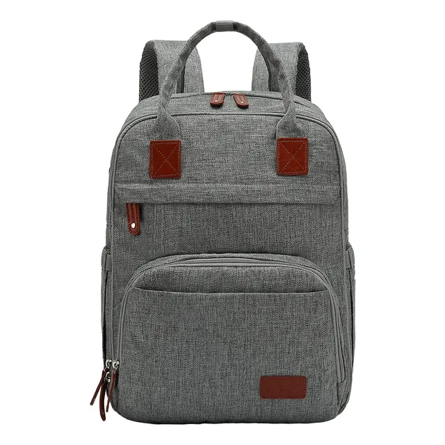 Mochila Maternal Carestino Boston Color Gris